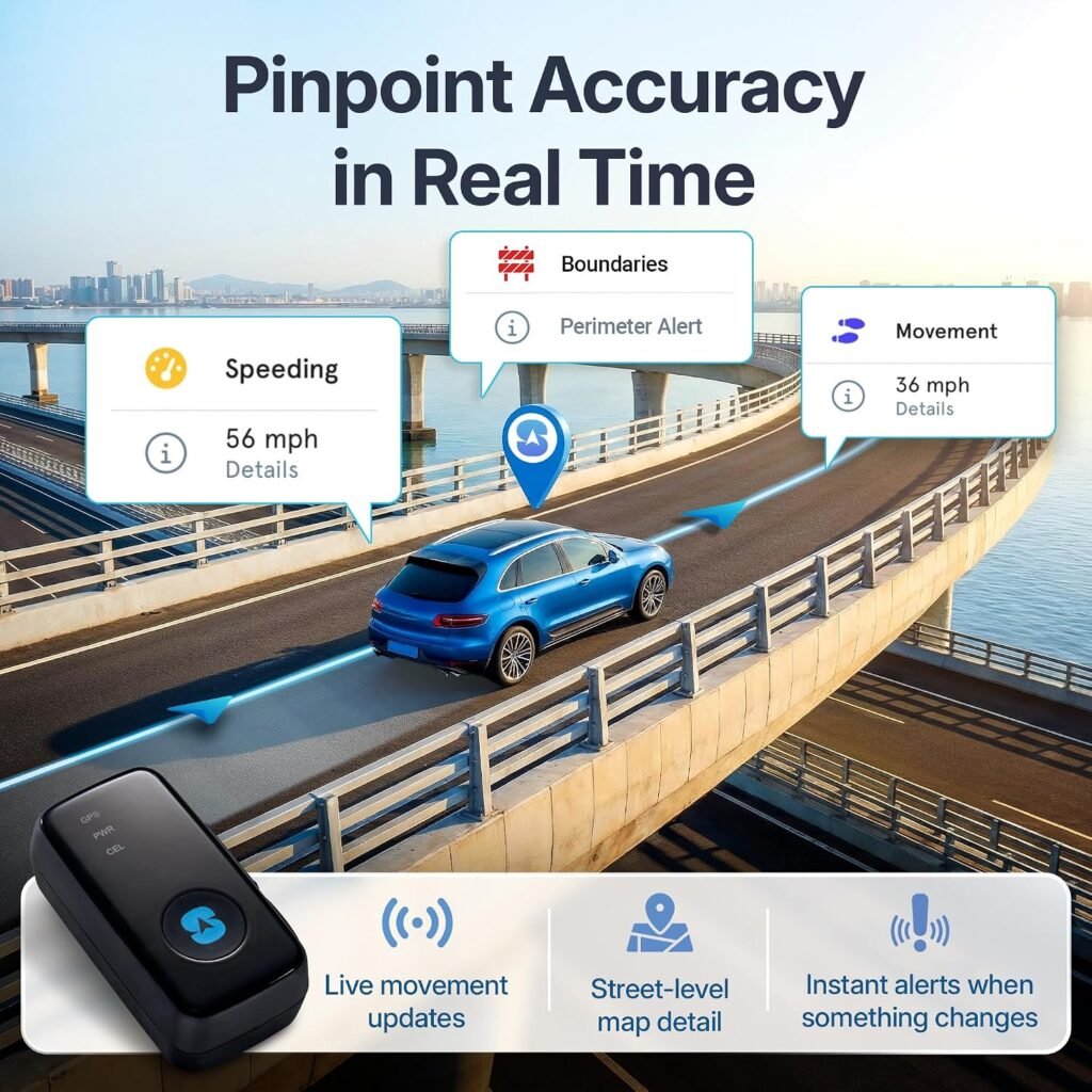 Spytec GPS Tracker for Vehicles and Kids