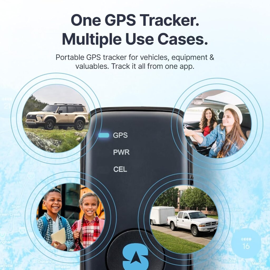 Spytec GPS Tracker for Vehicles and Kids